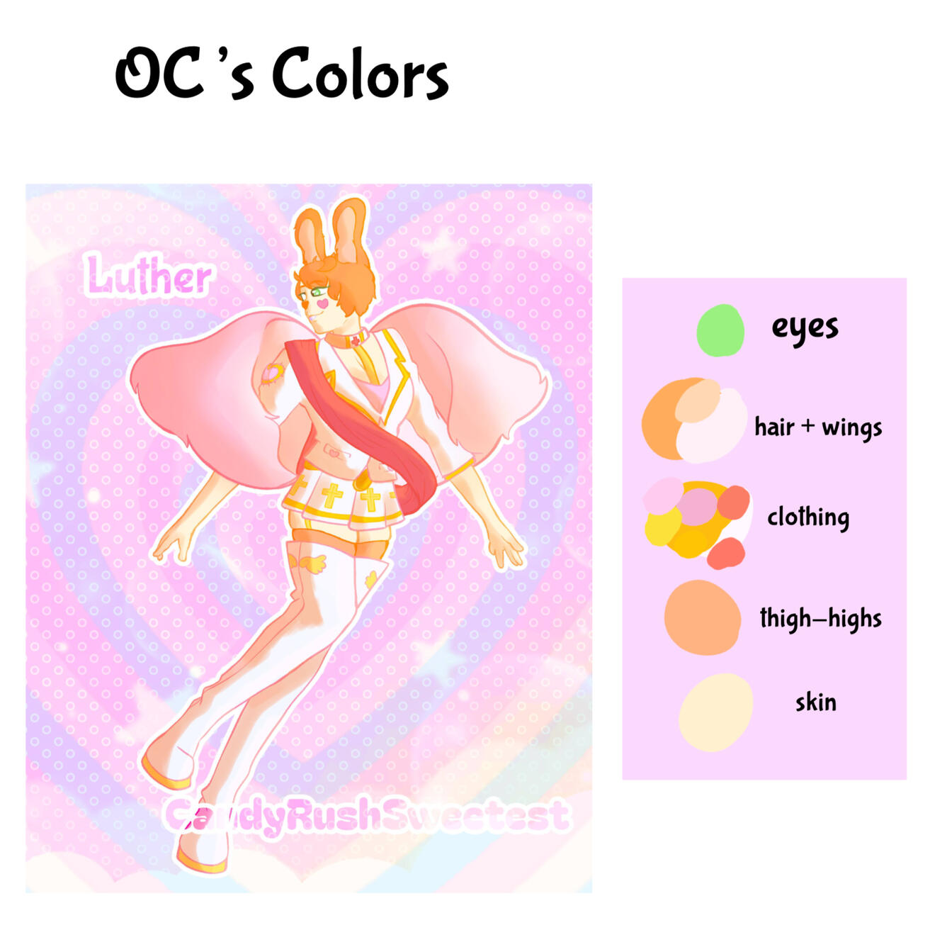 Luther + his color scheme